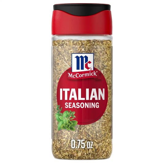 McCormick Italian Seasoning, FlavorSealed, Kosher, No Artificial Flavors, No MSG Added, Herbaceous & Savory Seasoning with Notes of Basil & Oregano, For Dressing, Pasta, Veggies & More, 0.75 oz