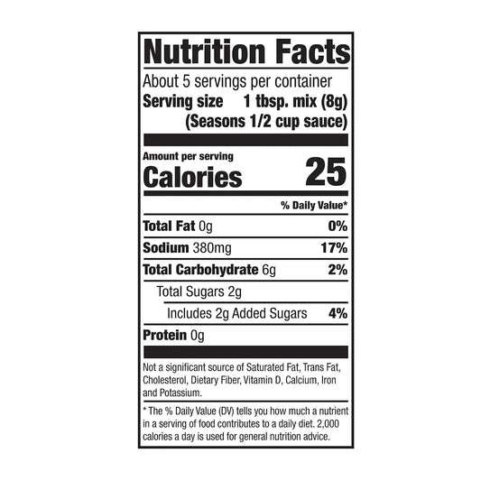McCormick Spaghetti Sauce Seasoning Mix, Thick & Zesty, No Artificial Flavors, Quick and Easy Pasta Sauce for Pasta, Bakes, and More, 1.37 oz