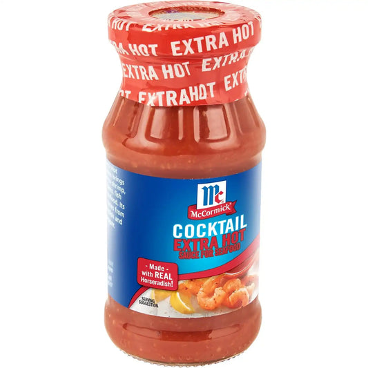 McCormick Extra Hot Cocktail Sauce for Seafood, 8 fl oz