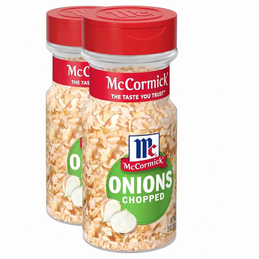 McCormick Chopped Onions, 3 Oz (Pack of 2)