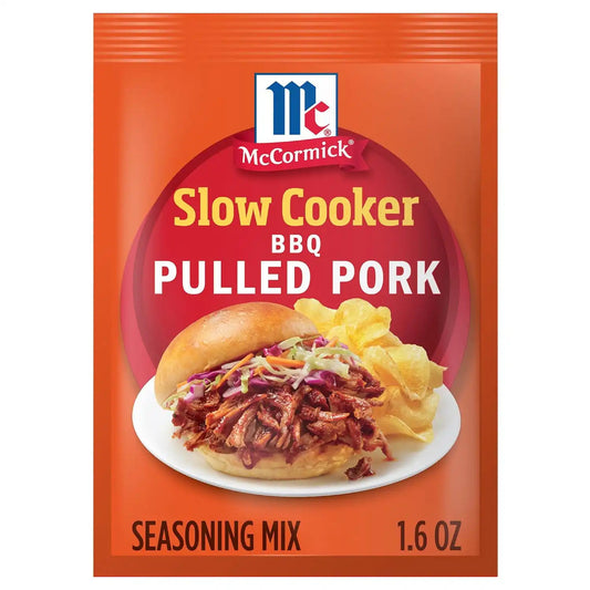 McCormick Slow Cooker BBQ Pulled Pork Seasoning Mix, 1.6 oz