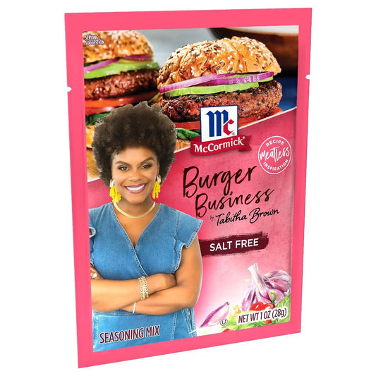 McCormick Burger Business Seasoning Mix by Tabitha Brown, 1 oz