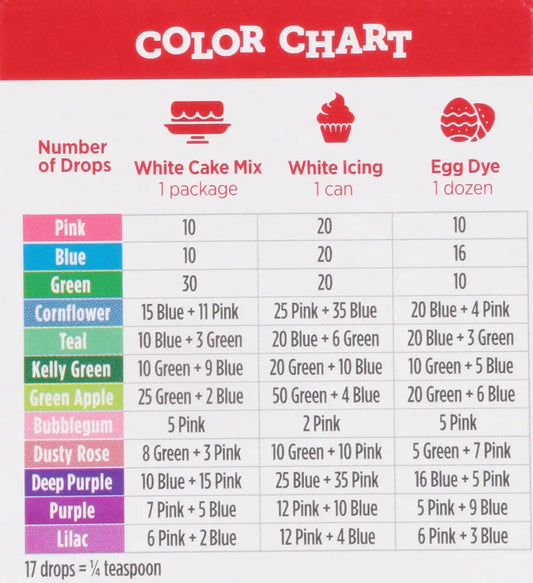 McCormick Neon Assorted Food Colors & Egg Dye, 1.5 fl oz (Pack of 8)
