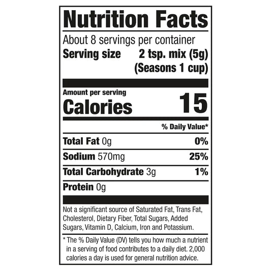 McCormick Slow Cooker Hearty Beef Stew Seasoning Mix, 1.5 oz