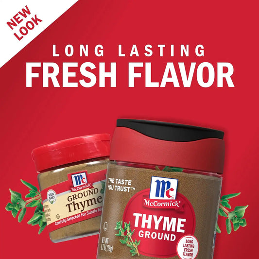 McCormick Ground Thyme, 0.7 Oz
