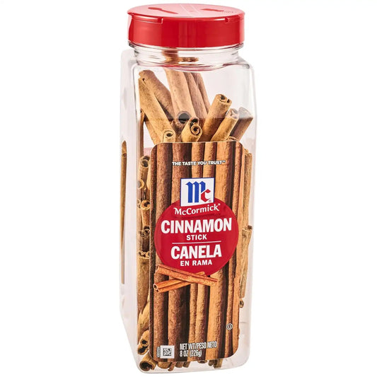 McCormick® Whole Cinnamon Sticks, Rich Cinnamon Flavor, 8 oz
