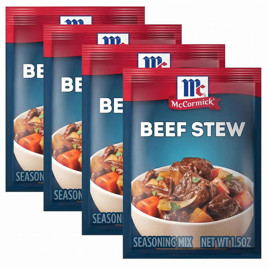 McCormick Beef Stew Seasoning Mix, 1.5 oz (Pack of 4)