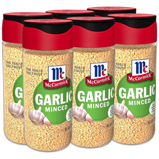 McCormick Minced Garlic, 3 oz (Pack of 6)