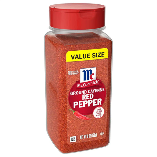McCormick Ground Cayenne Red Pepper, 6 oz