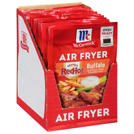 McCormick Air Fryer Buffalo Seasoning Mix, 1.25 oz (Pack of 12)