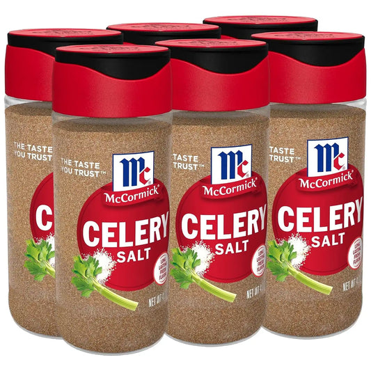 McCormick Celery Salt, 4 oz (Pack of 6)