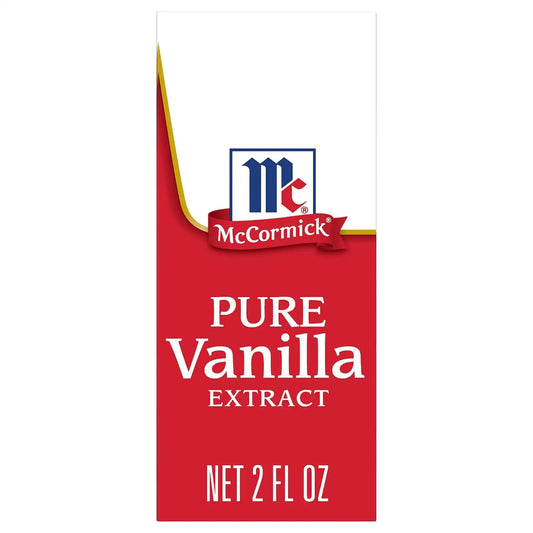 McCormick Pure Vanilla Extract, No Corn Syrup, Gluten Free, 2 fl oz