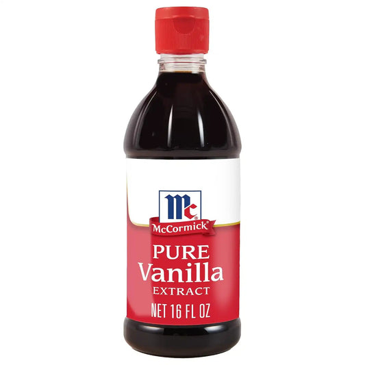 McCormick Pure Vanilla Extract, No Corn Syrup, Gluten Free, 16 fl oz