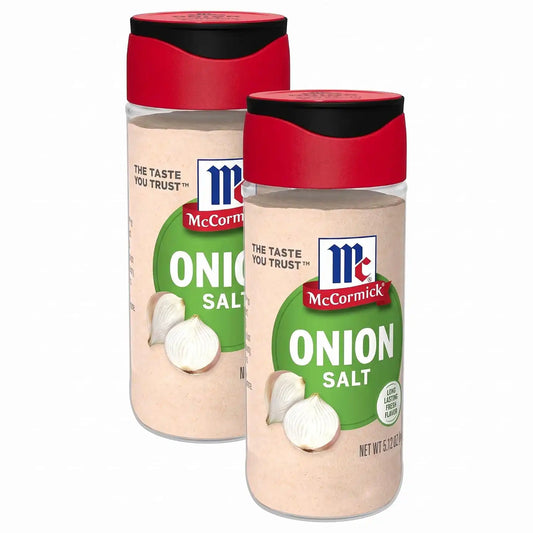 McCormick Onion Salt, 5.12 oz (Pack of 2)