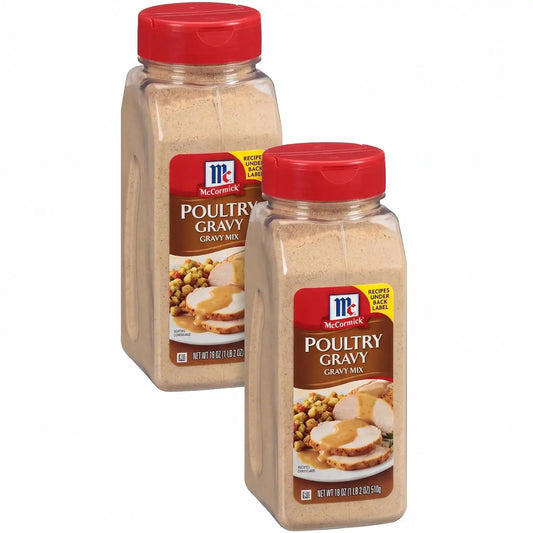 McCormick Poultry Gravy Mix,18 oz,(Pack of 2)