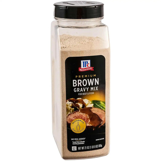 McCormick Premium Brown Gravy Mix, 21 oz