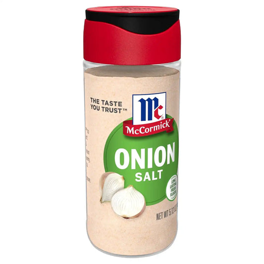 McCormick Onion Salt, 5.12 oz (Pack of 6)
