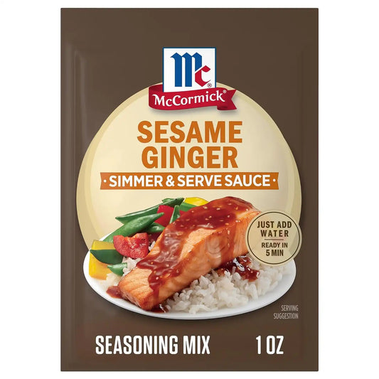 McCormick Sesame Ginger Simmer & Serve Sauce Mix, 1 oz