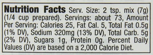 McCormick Poultry Gravy Mix,18 oz,(Pack of 2)