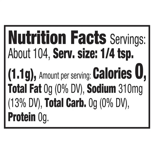 McCormick Finishing Salt, Ranch, Savory Flavor & Cool Tanginess, Onion, Garlic & Chives, For Fries, Popcorn, Veggies, Chicken, Dips & Dressings, No Colors from Artificial Sources, Kosher, 4.03 oz