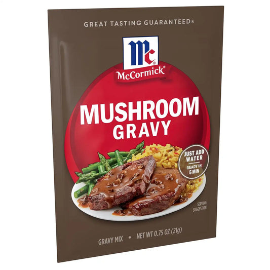 McCormick Mushroom Gravy Mix, 0.75 oz