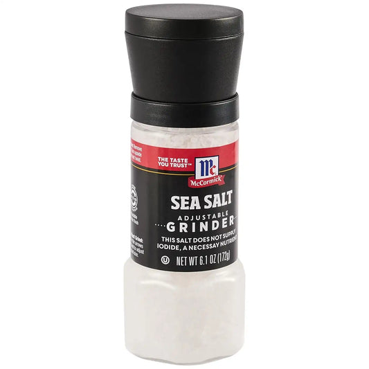 McCormick Sea Salt Grinder, 6.1 oz