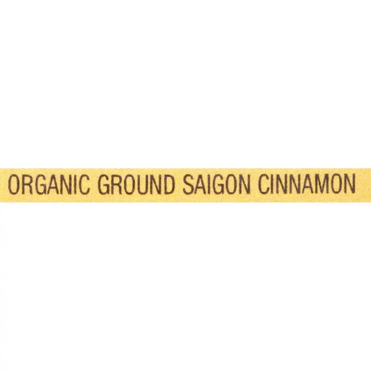 McCormick Organic Ground Saigon Cinnamon, 10 oz
