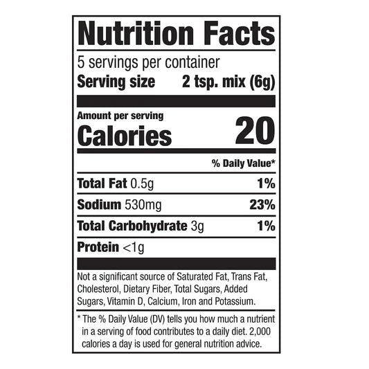 McCormick Cacio e Pepe Seasoning Mix, 1.12 oz (Pack of 12)