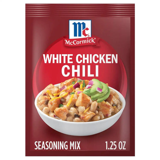 McCormick White Chicken Chili Seasoning Mix, 1.25 oz