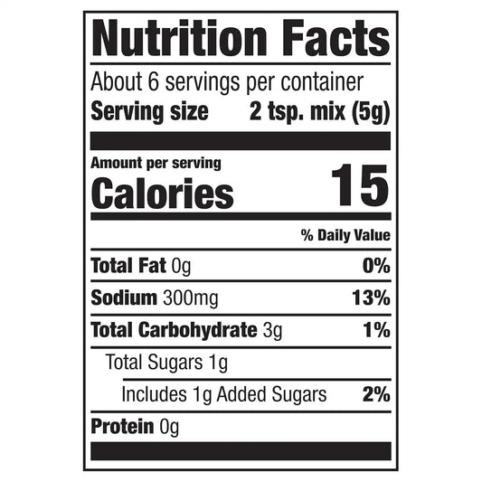 McCormick Seasoning Mix, Hibachi Chicken & Rice, Gluten Free, No MSG Added, Soy Sauce, Use with Chicken, Vegetables, Rice, Noodles, and More, 1 oz (Pack of 12)