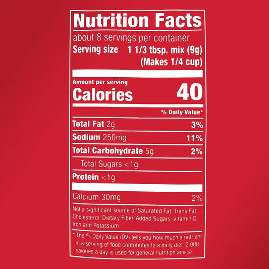 McCormick Original Country Gravy Mix, 2.64 oz (Pack of 8)