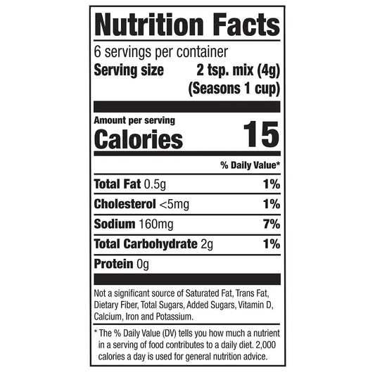 McCormick Garlic Butter Shrimp Scampi Seasoning Mix, 0.87 oz (Pack of 12)