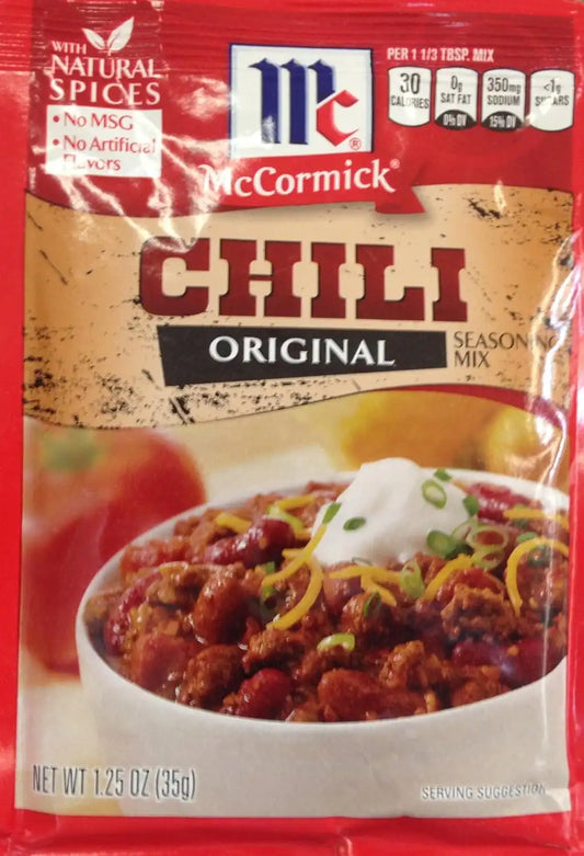 McCormick Chili, 1.25 OZ