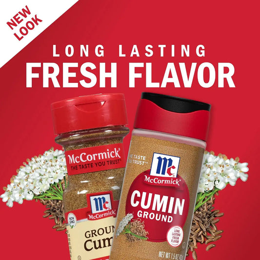 McCormick Ground Cumin, 1.5 oz (Pack of 6)