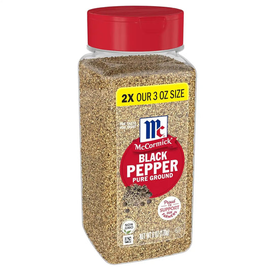 McCormick® Pure Ground Black Pepper, 6 oz
