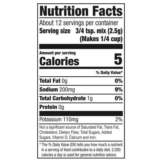 McCormick 30% Less Sodium Au Jus Gravy Mix, 1 oz (Pack of 12)