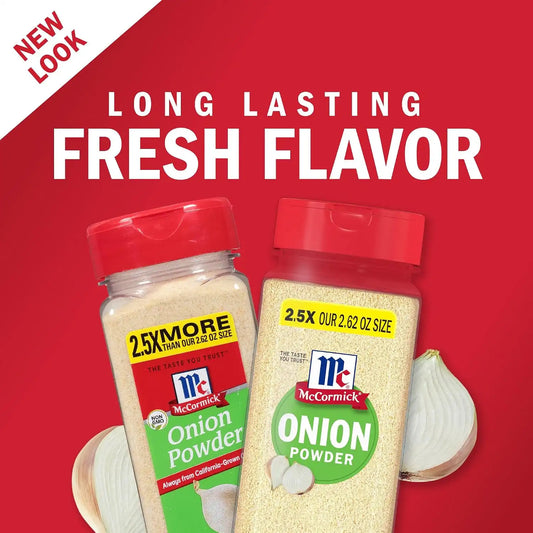 McCormick® Onion Powder, Made with Fresh Whole Onions, 7.62 oz