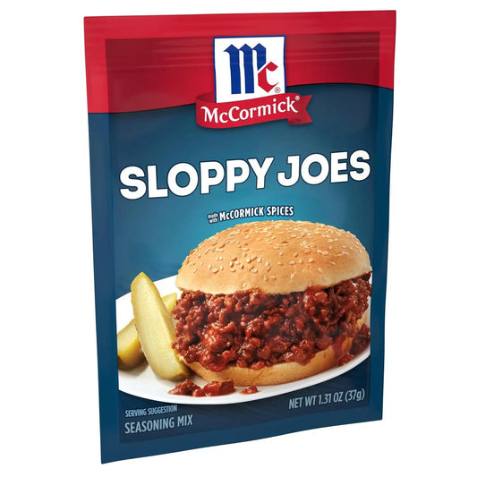 McCormick Sloppy Joes Seasoning Mix, 1.31 oz (Pack of 12)