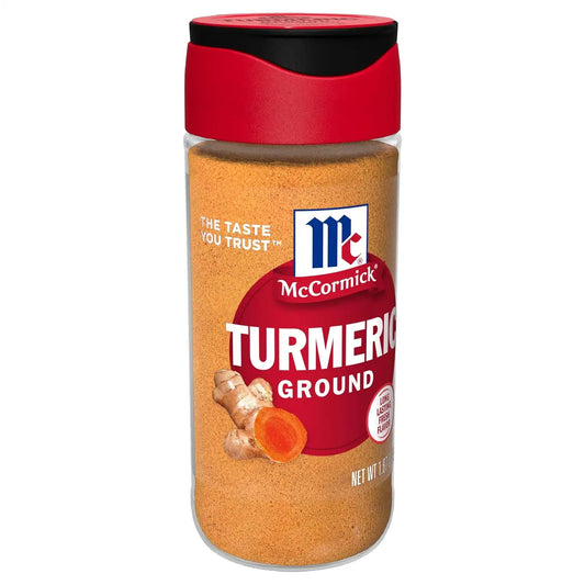McCormick Ground Turmeric, 1.87 oz (Pack of 6)