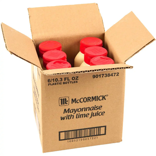 McCormick Mayonesa (Mayonnaise) with Lime Juice, 10.3 fl oz (Pack of 6)