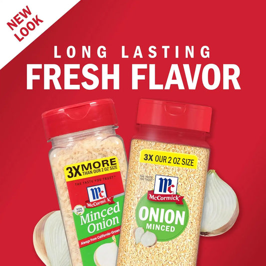 McCormick Minced Onion, 6.37 oz