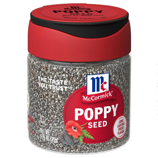McCormick Poppy Seed, 1.25 Oz