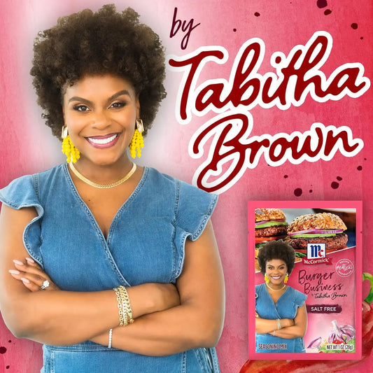 McCormick Burger Business Seasoning Mix by Tabitha Brown, 1 oz