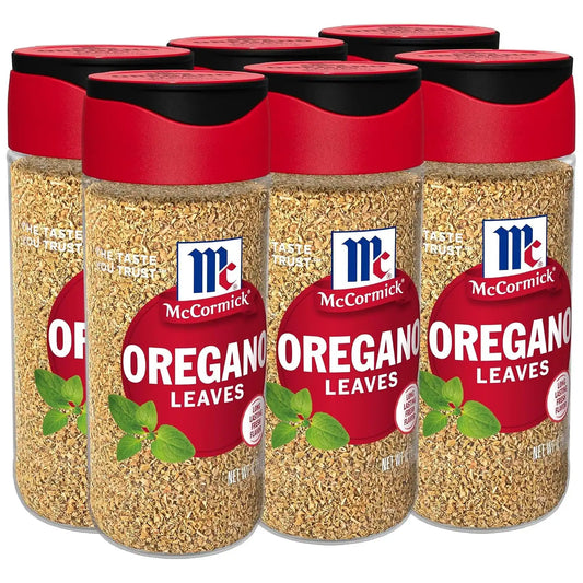 McCormick Oregano Leaves, 0.75 oz (Pack of 6)