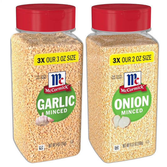 McCormick Minced Garlic and Onion Bundle, 15.37 oz